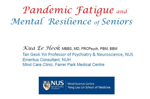 Pandemic Fatique & Mental Resilience of Seniors